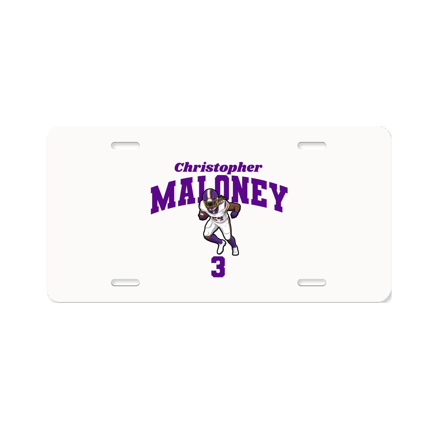 License Plate — Signature Arch in Classic