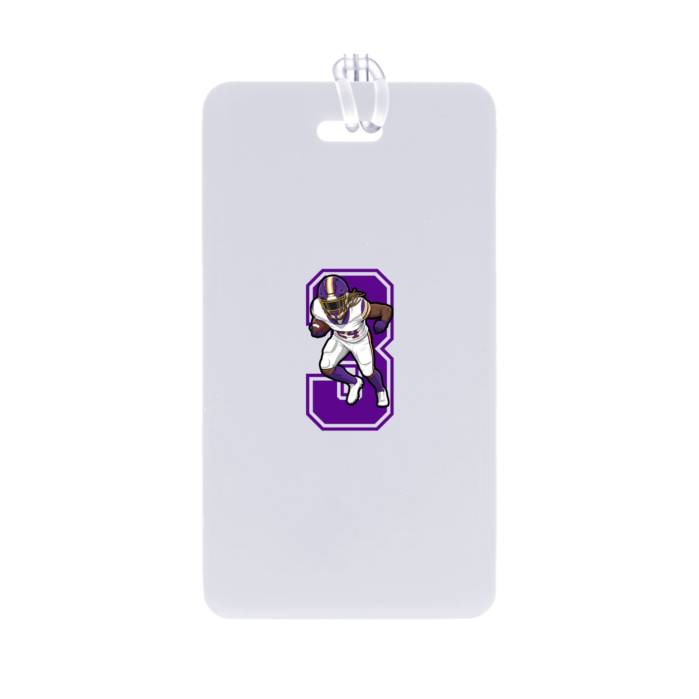 Bag Tag — Number in Classic