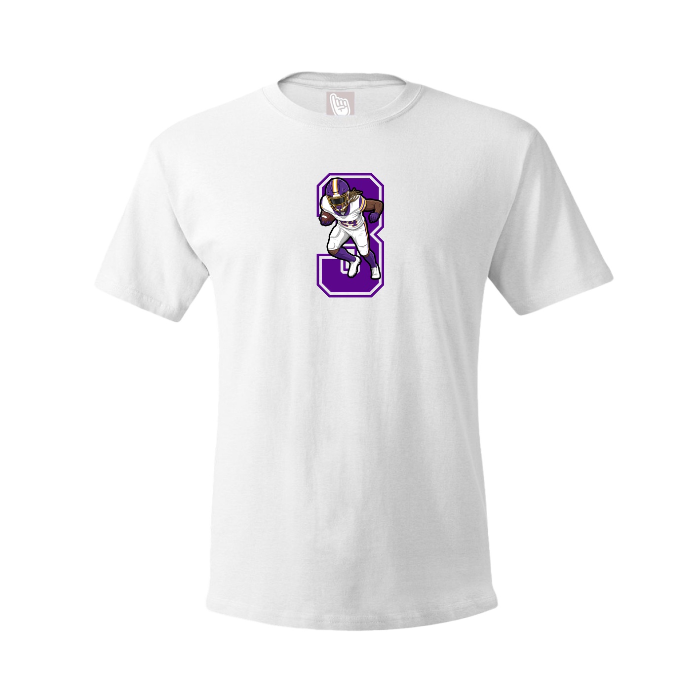 Tee — Number in White