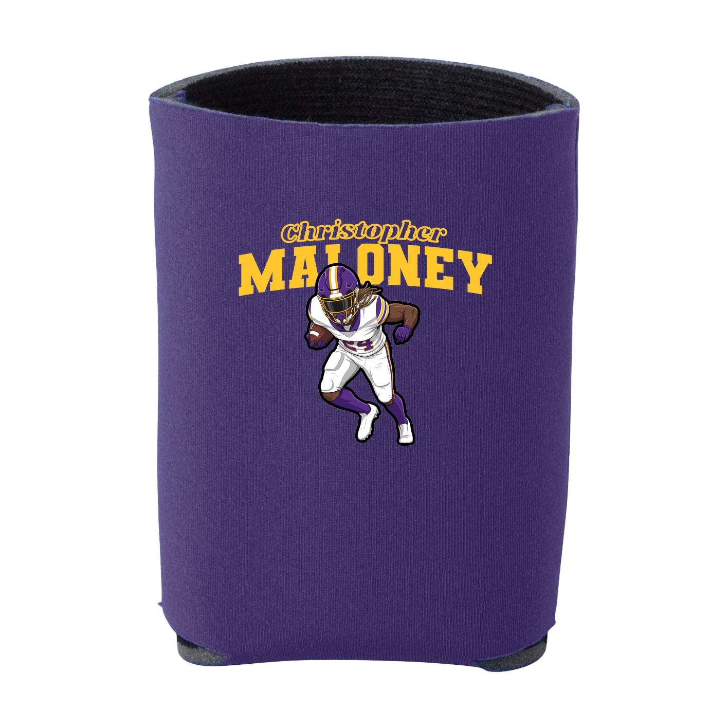 Can Holder — Name Arch in Purple