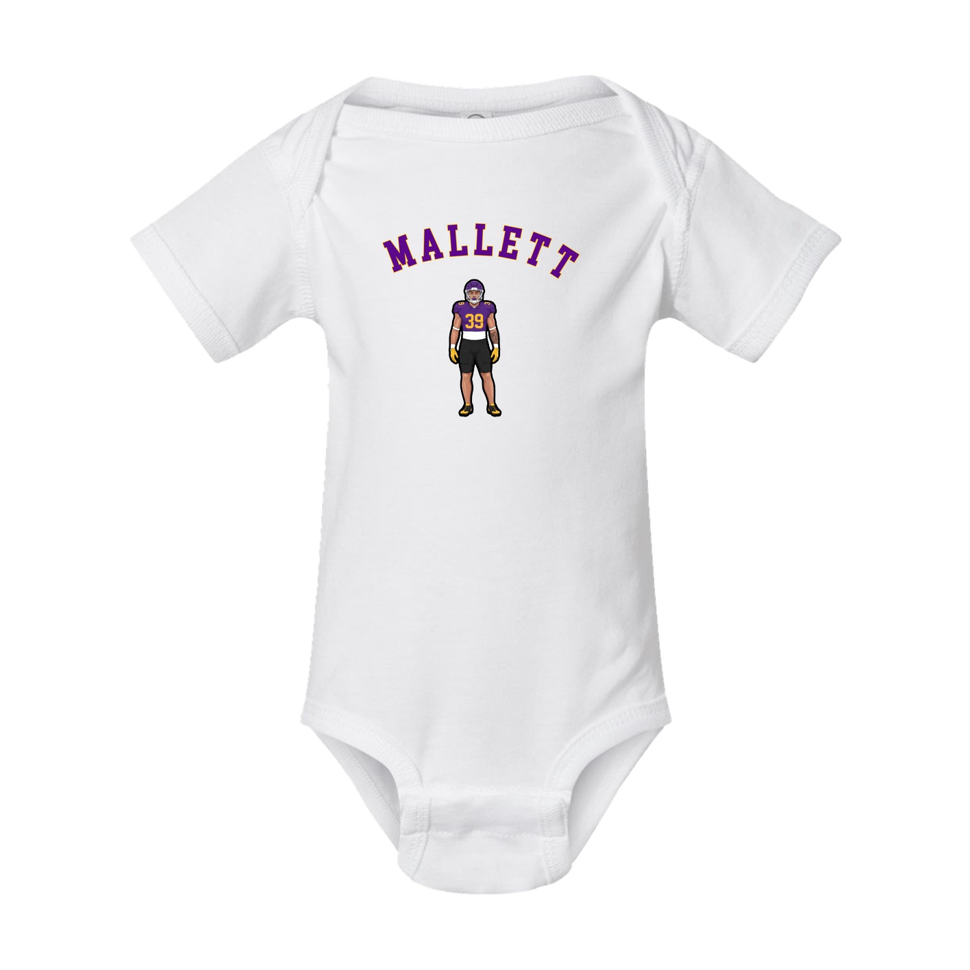 Baby Onesie — Shirsey Arch in White