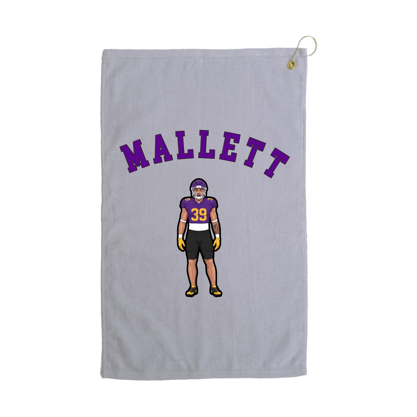Golf Towel — Shirsey Arch in Grey