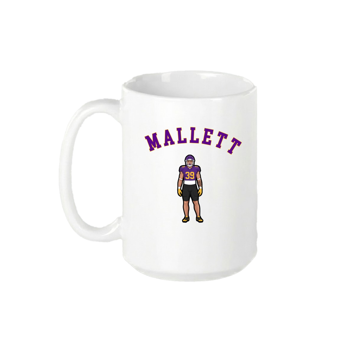 15oz Coffee Mug — Shirsey Arch in White