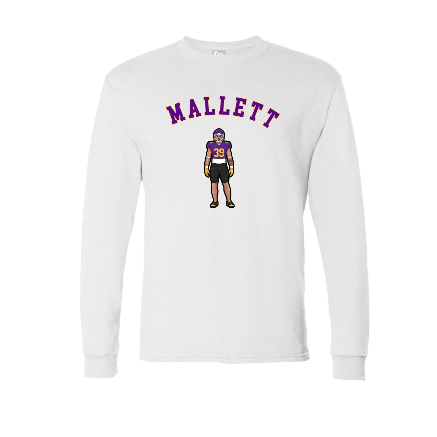Long Sleeve Tee — Shirsey Arch in White