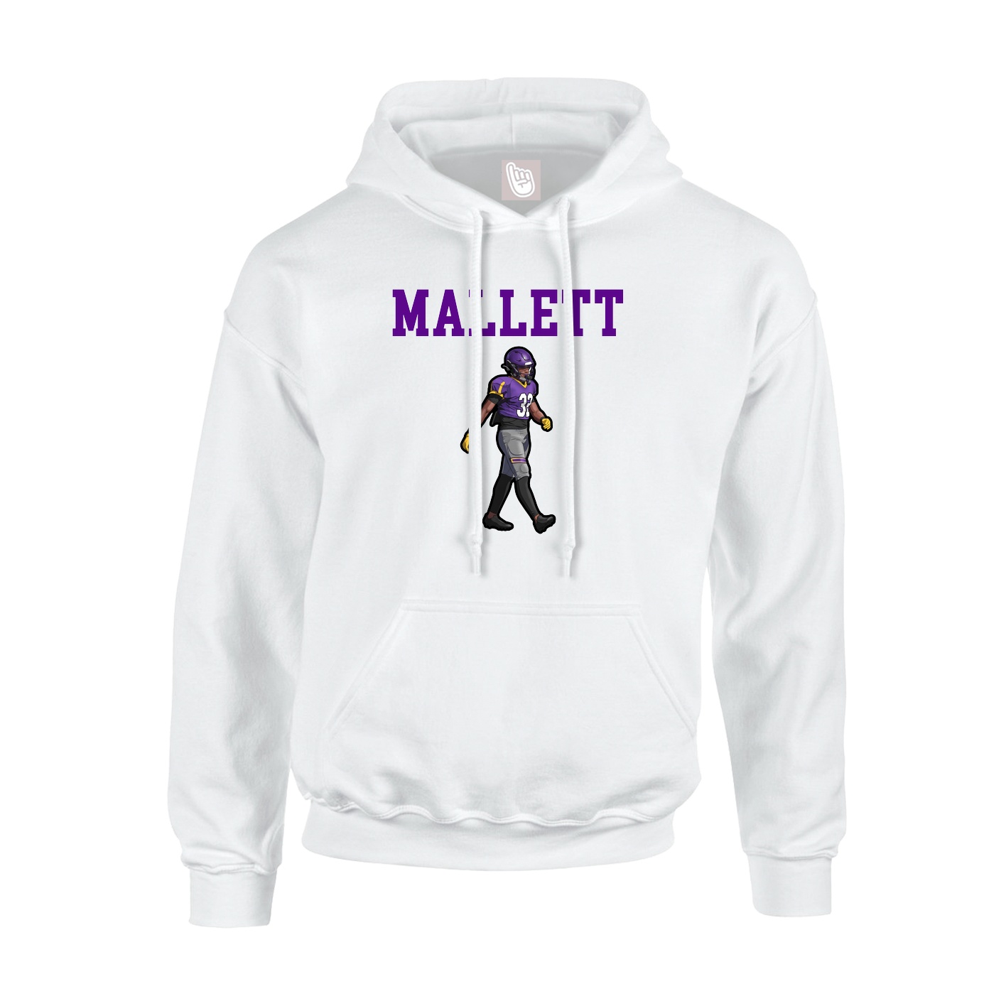 Youth Hoodie — Shirsey in White