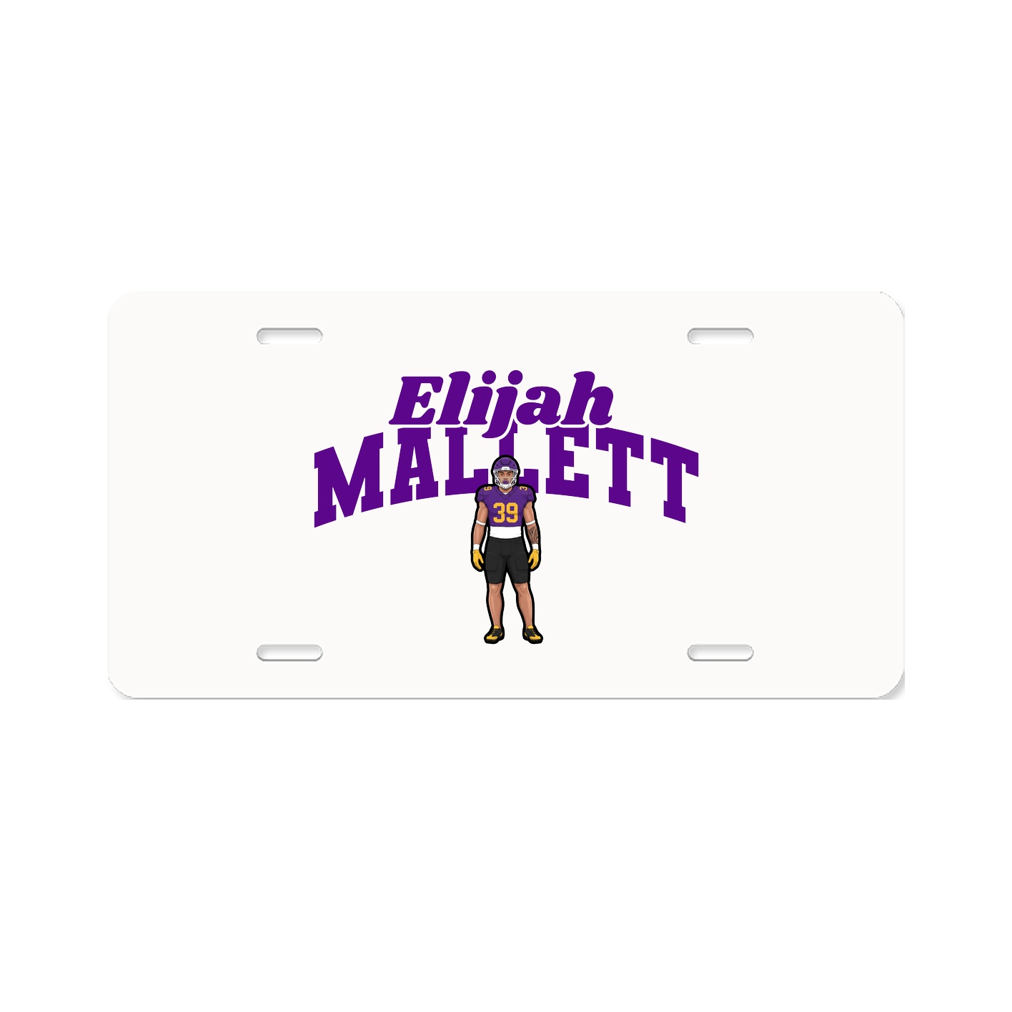License Plate — Signature Arch in Classic