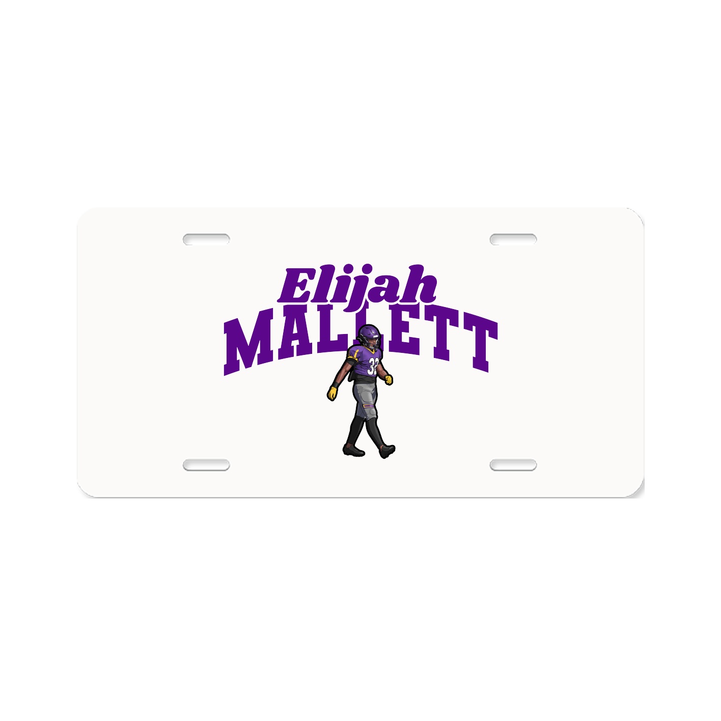 License Plate — Signature Arch in Classic