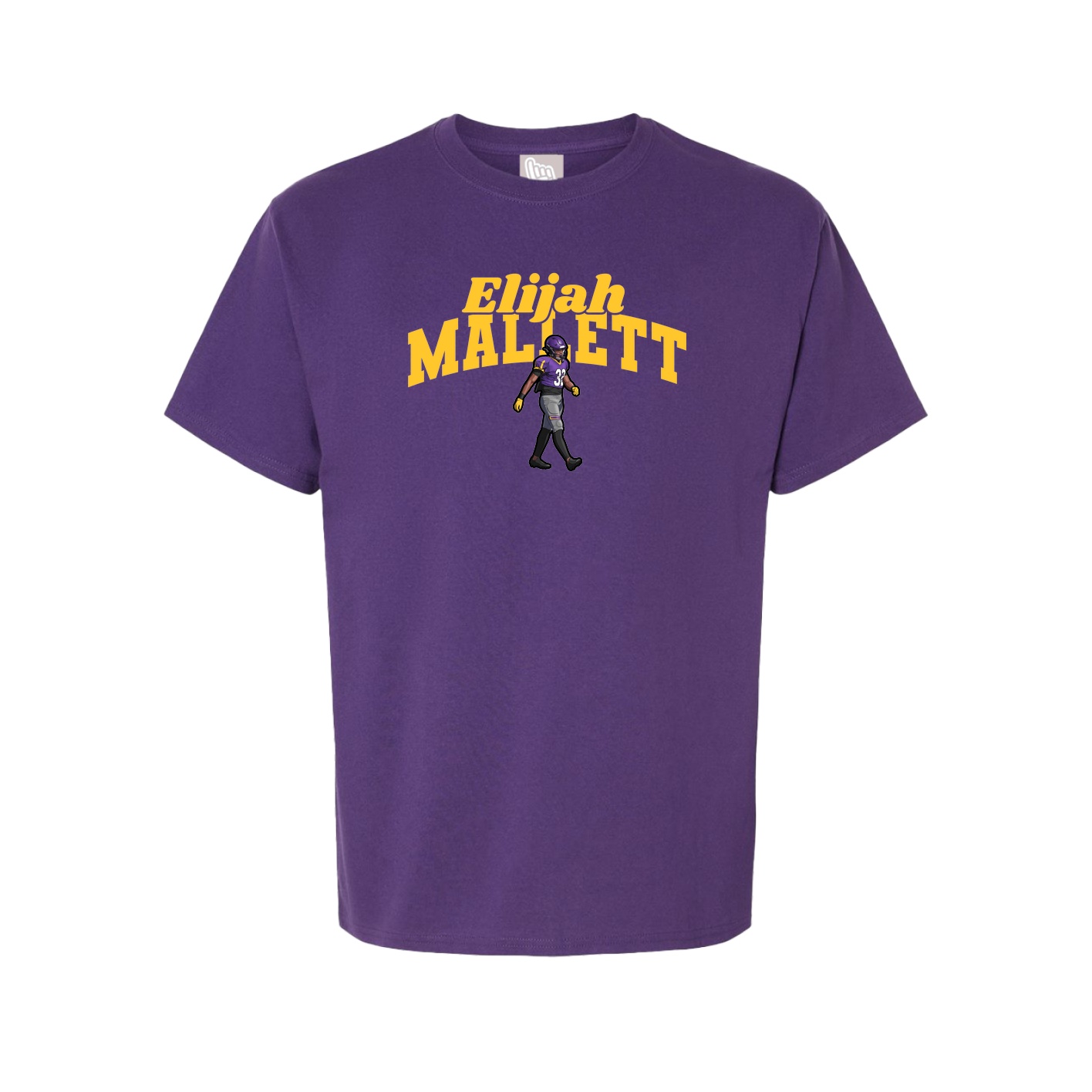 Youth Tee — Signature Arch in Purple