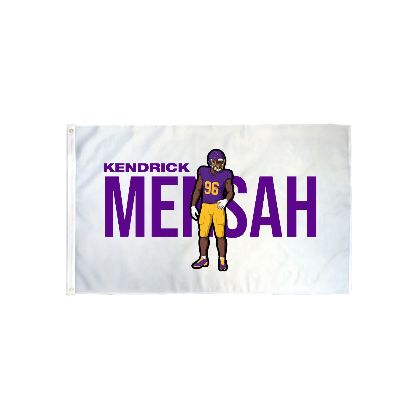 3x5 Flag — Player Name in Classic