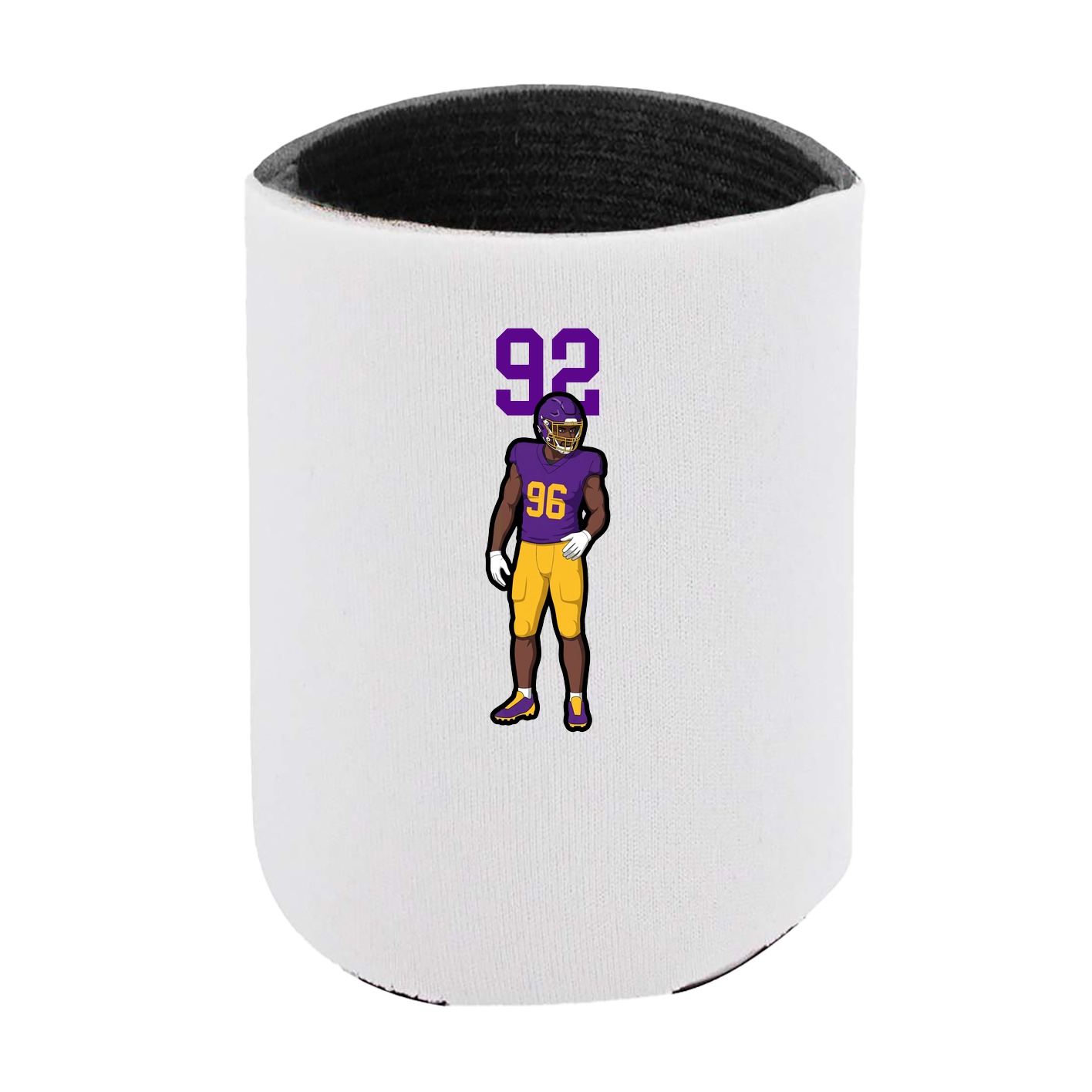 Can Holder — Number Top in White