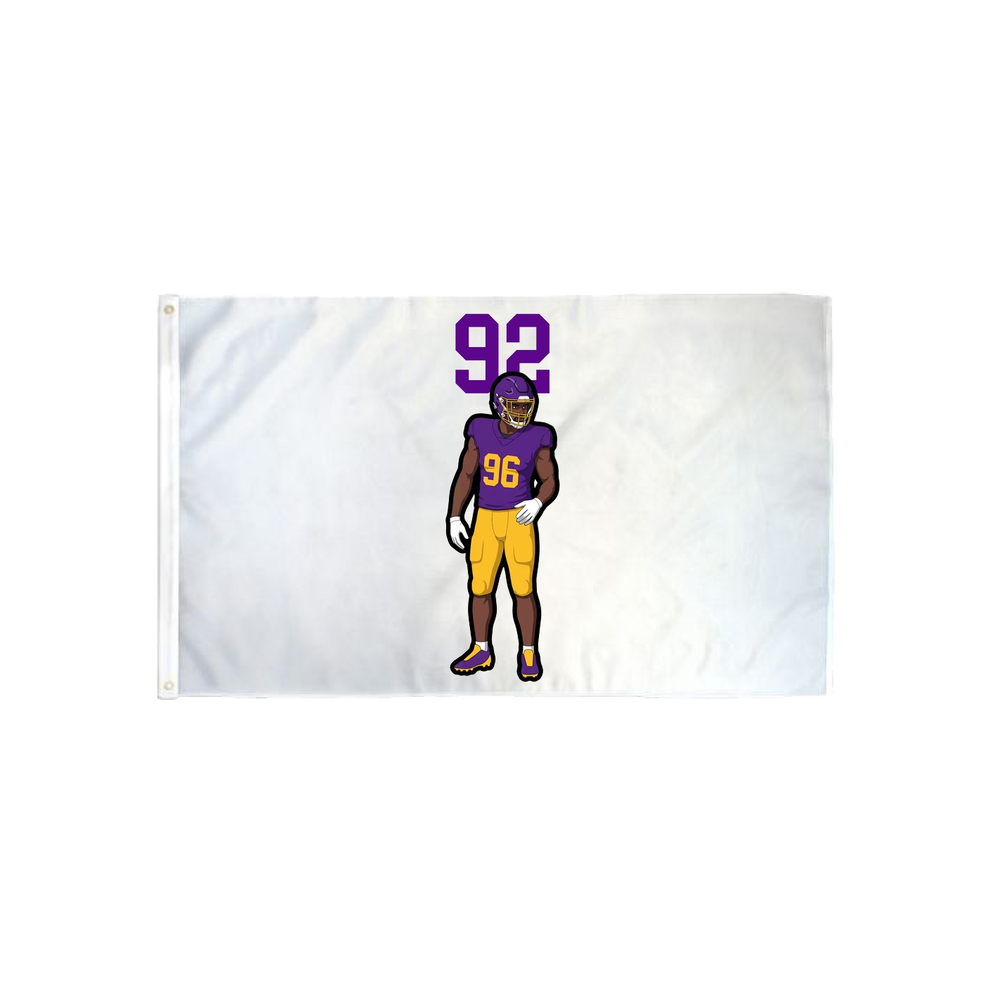 3x5 Flag — Number Top in Classic