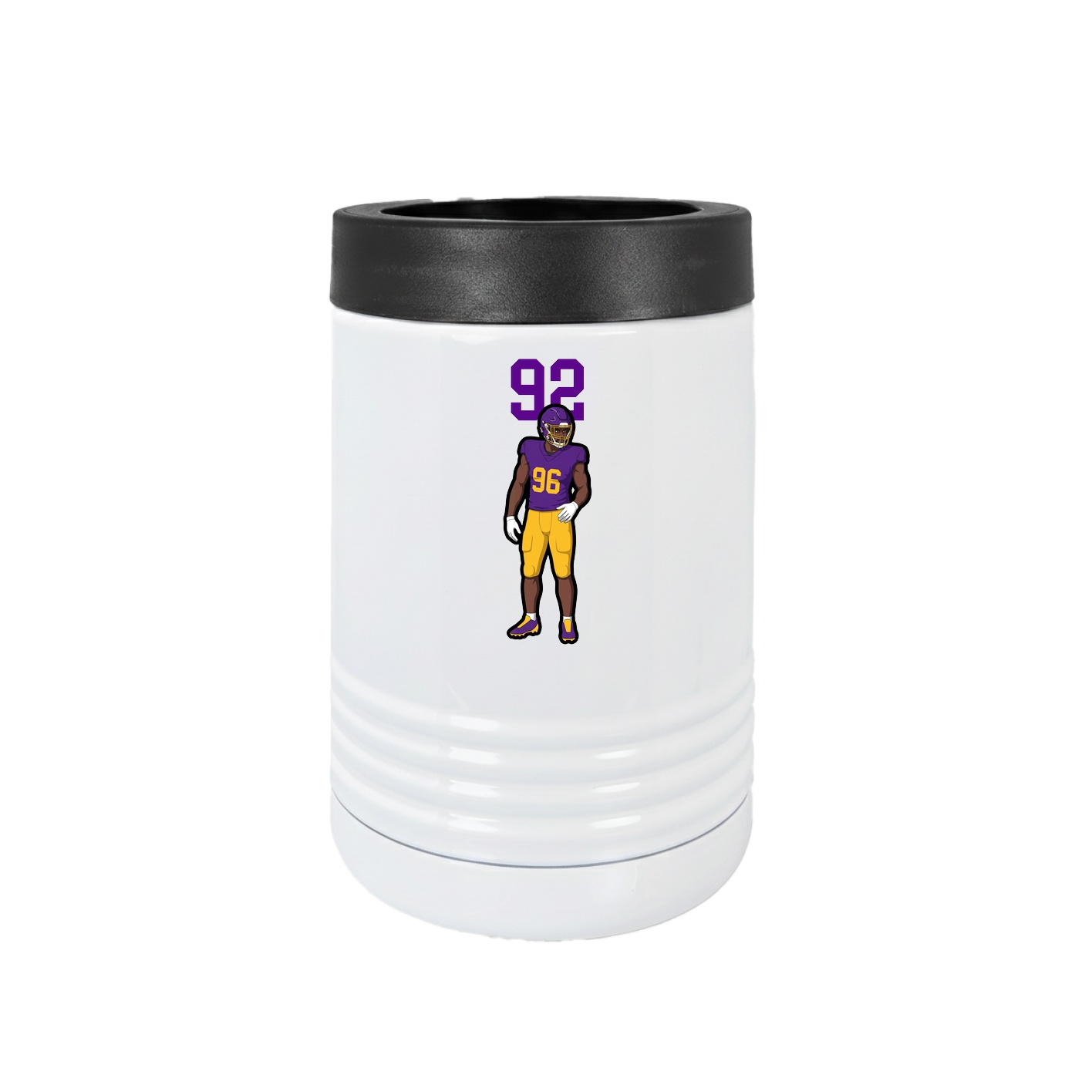 Beverage Holder — Number Top in White