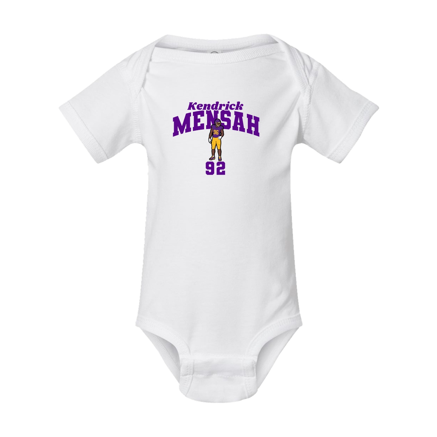 Baby Onesie — Signature Arch in White
