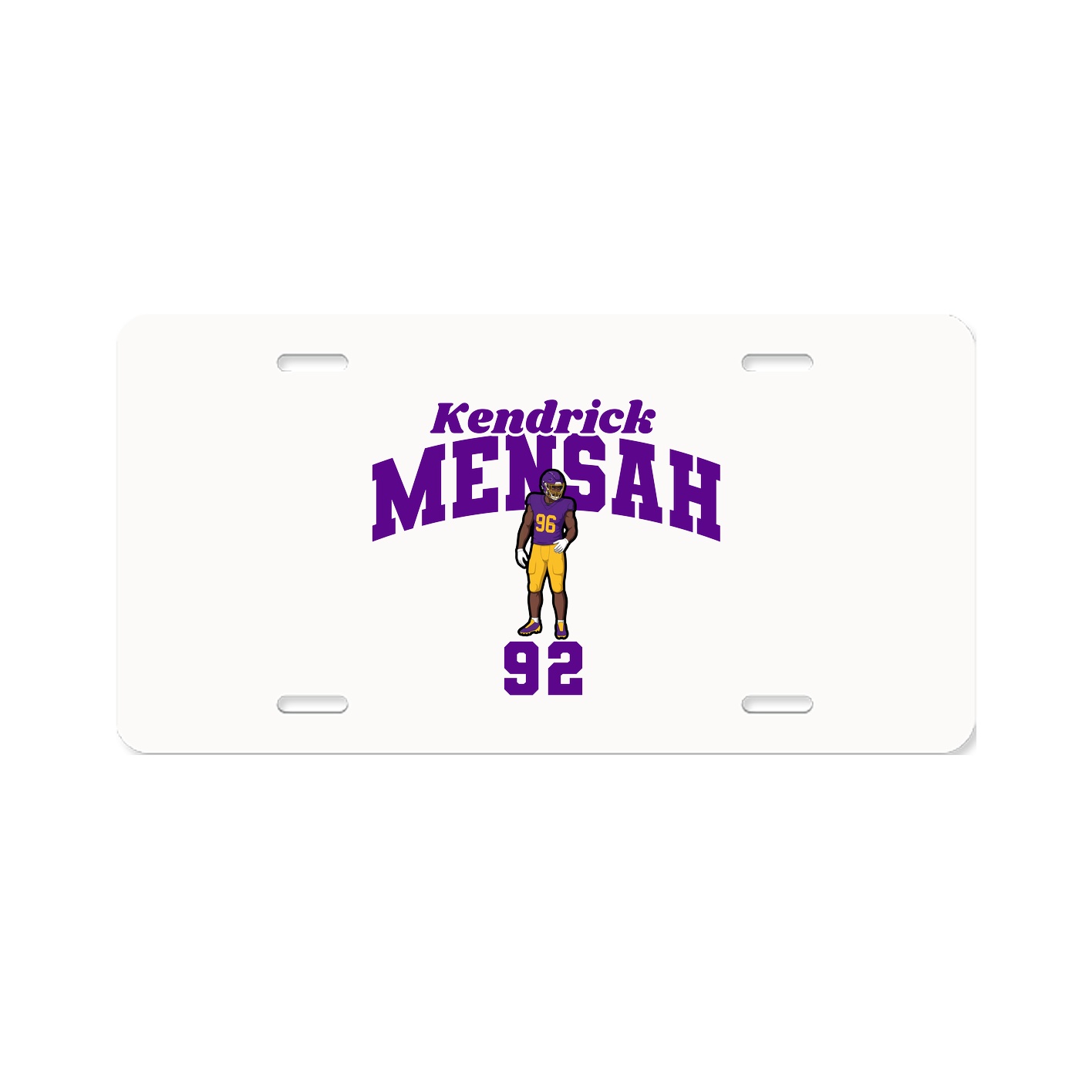 License Plate — Signature Arch in Classic