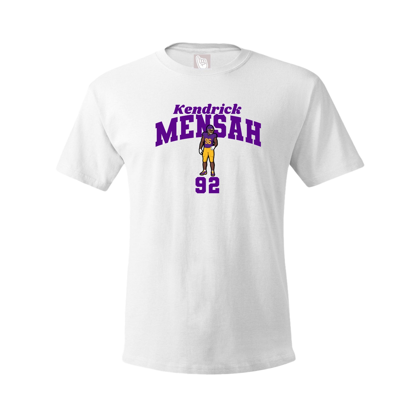 Youth Tee — Signature Arch in White