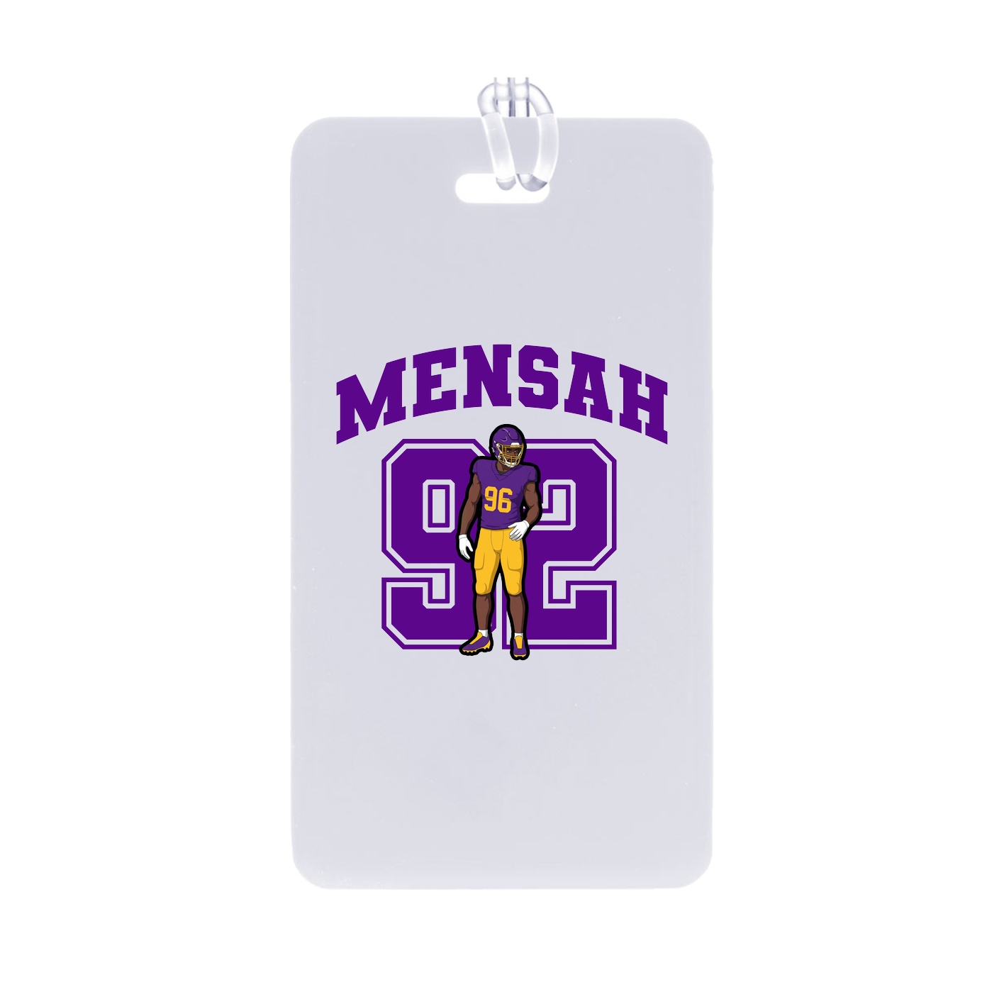 Bag Tag — Number in Classic