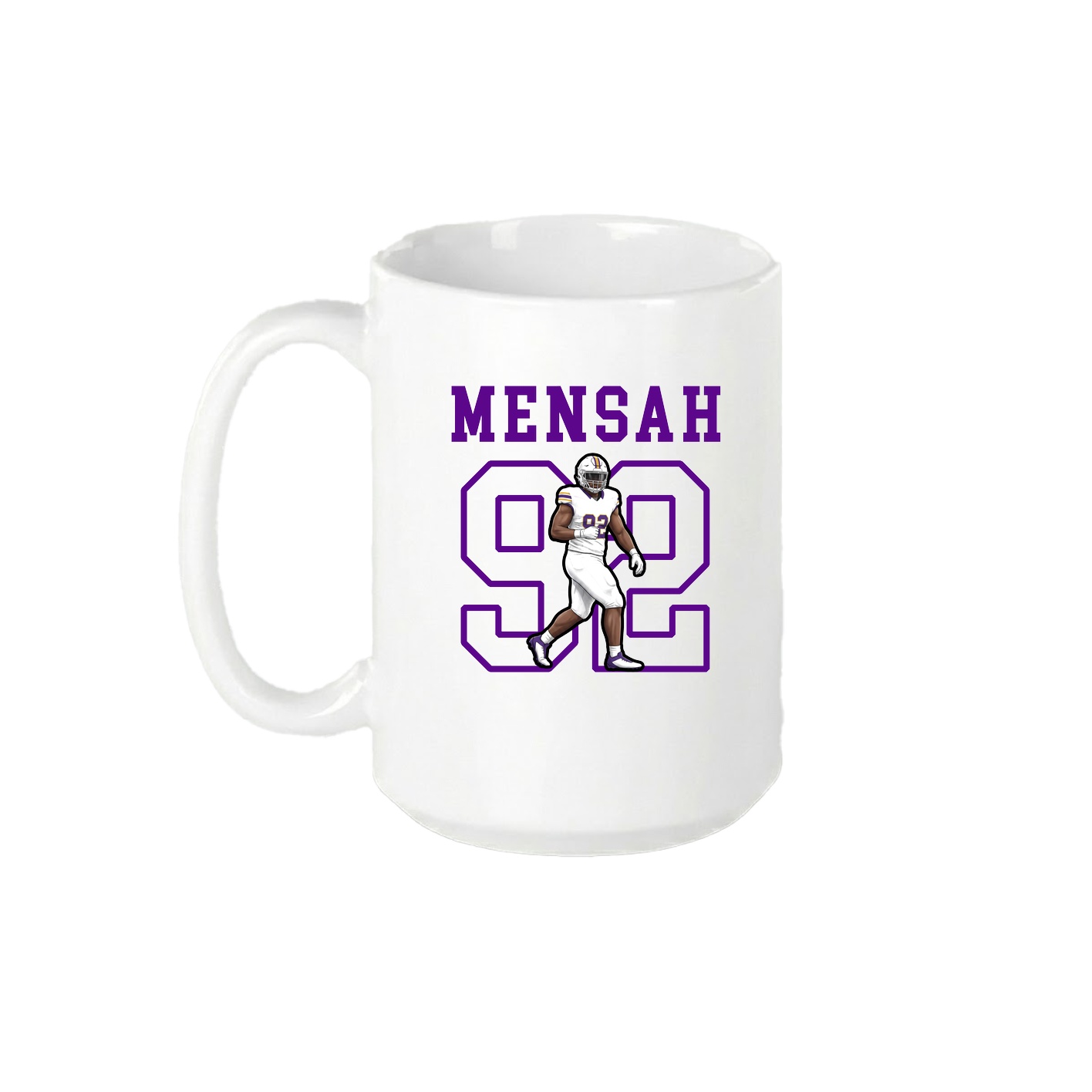 15oz Coffee Mug — Shirsey in White