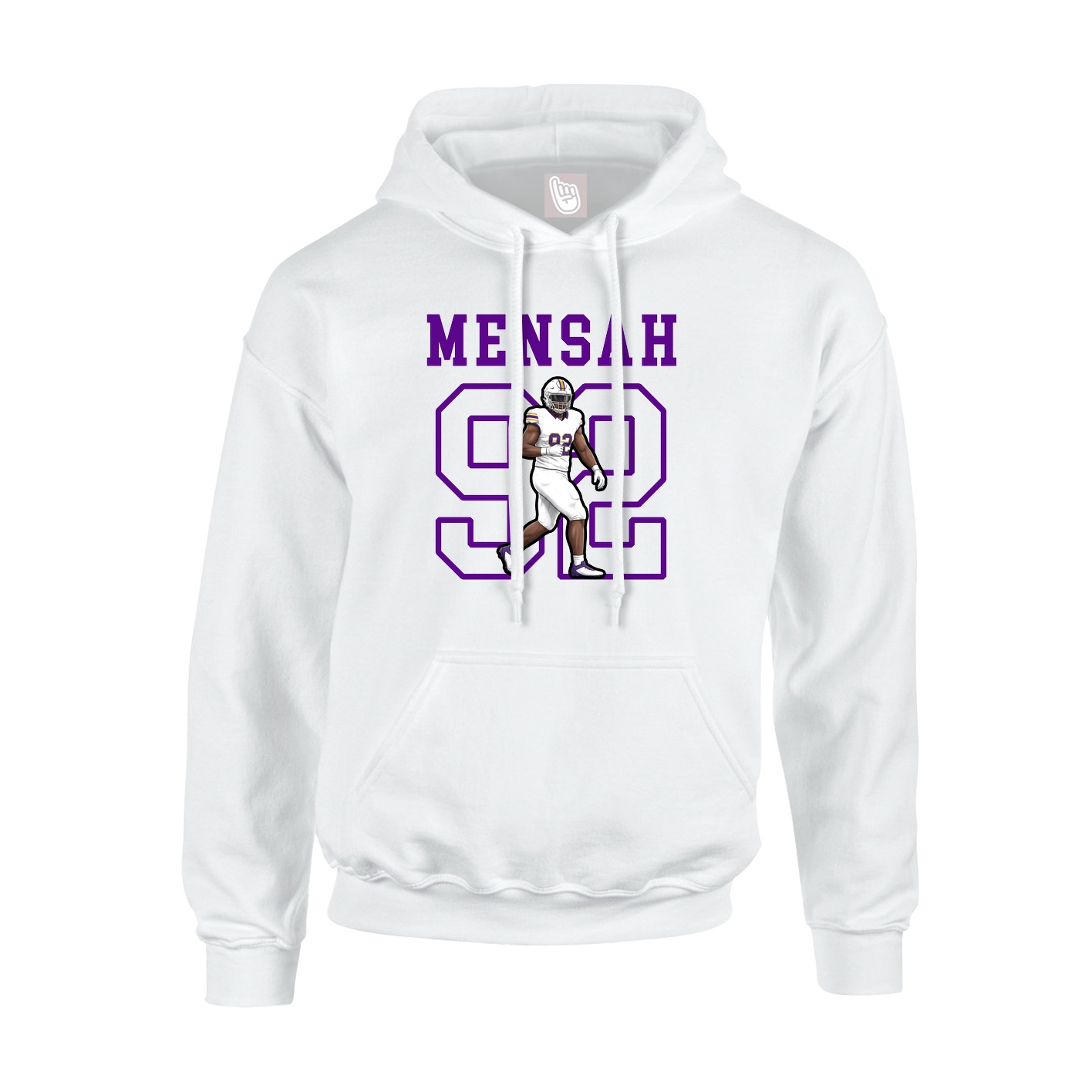 Youth Hoodie — Shirsey in White