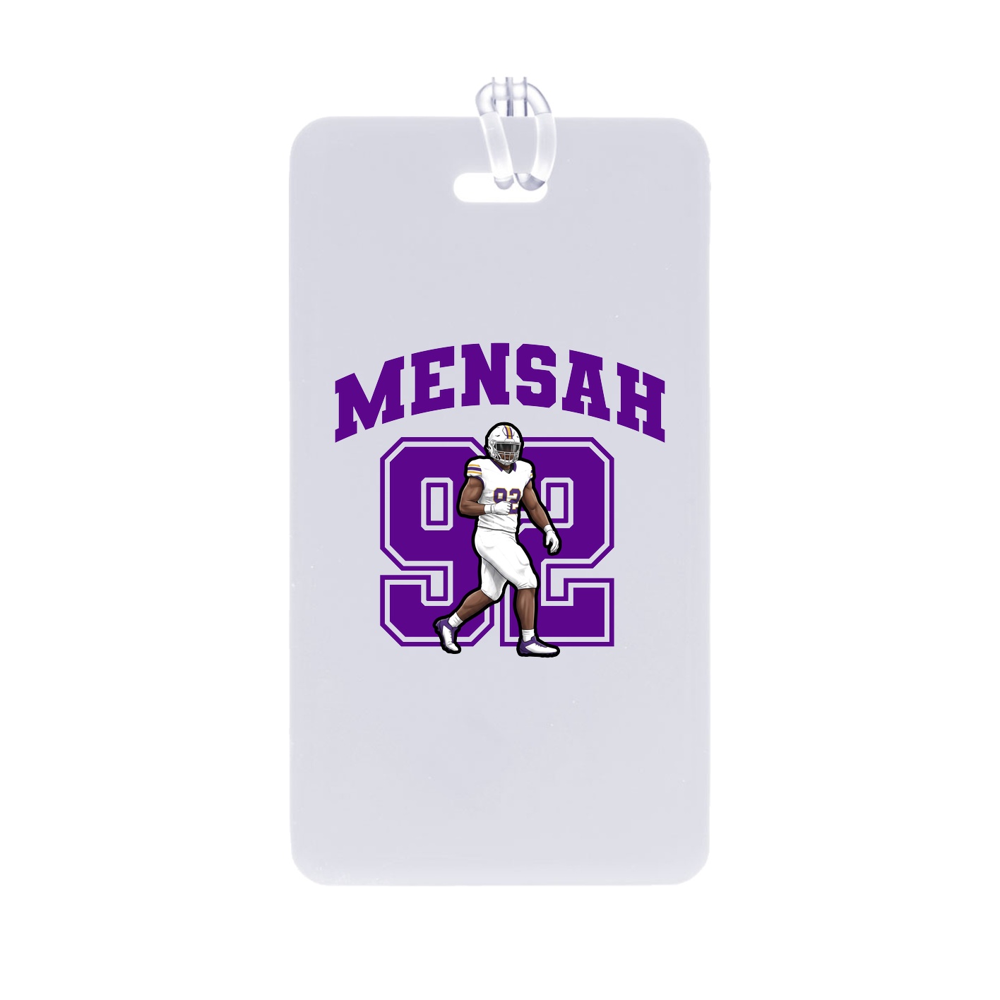 Bag Tag — Number in Classic