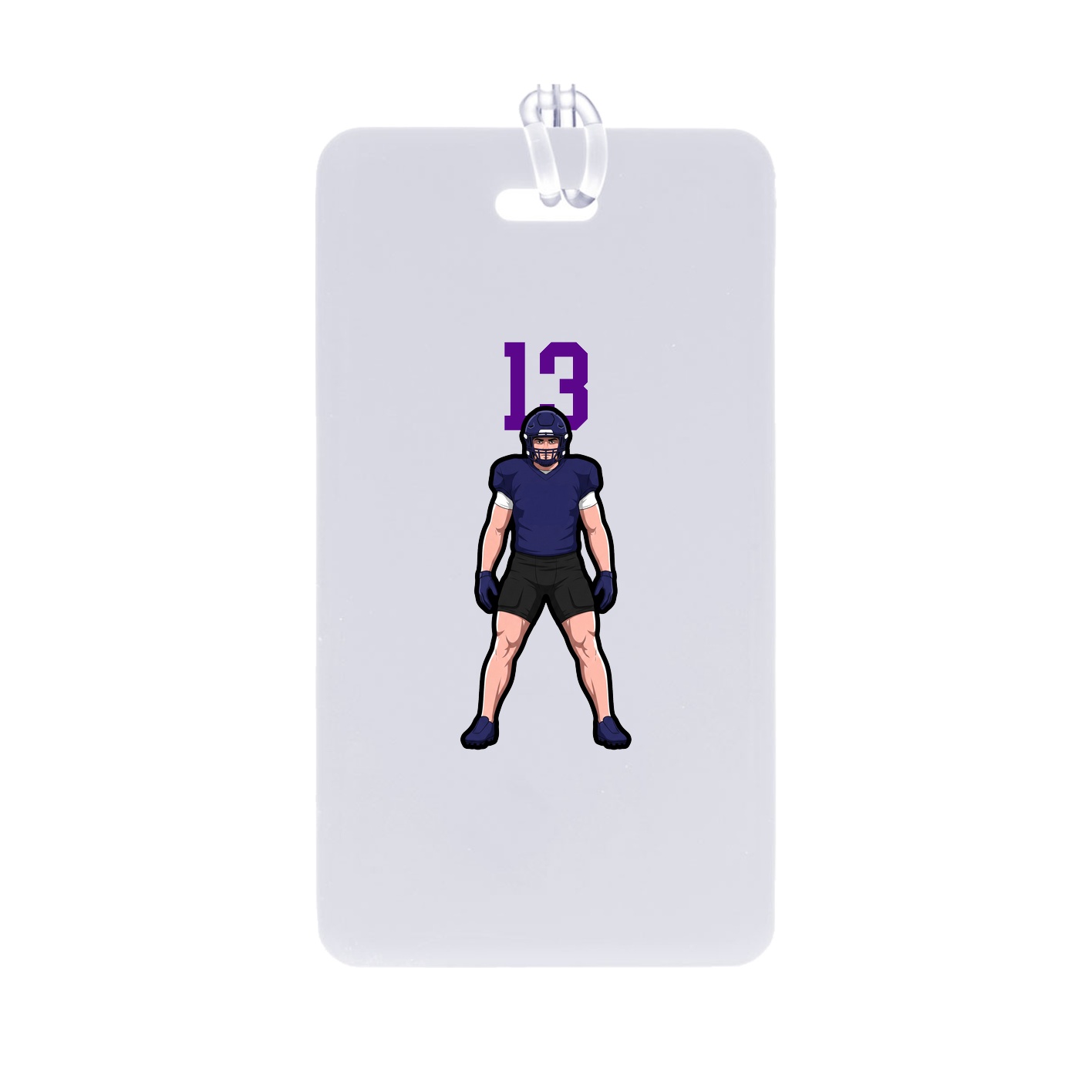 Bag Tag — Number Top in Classic