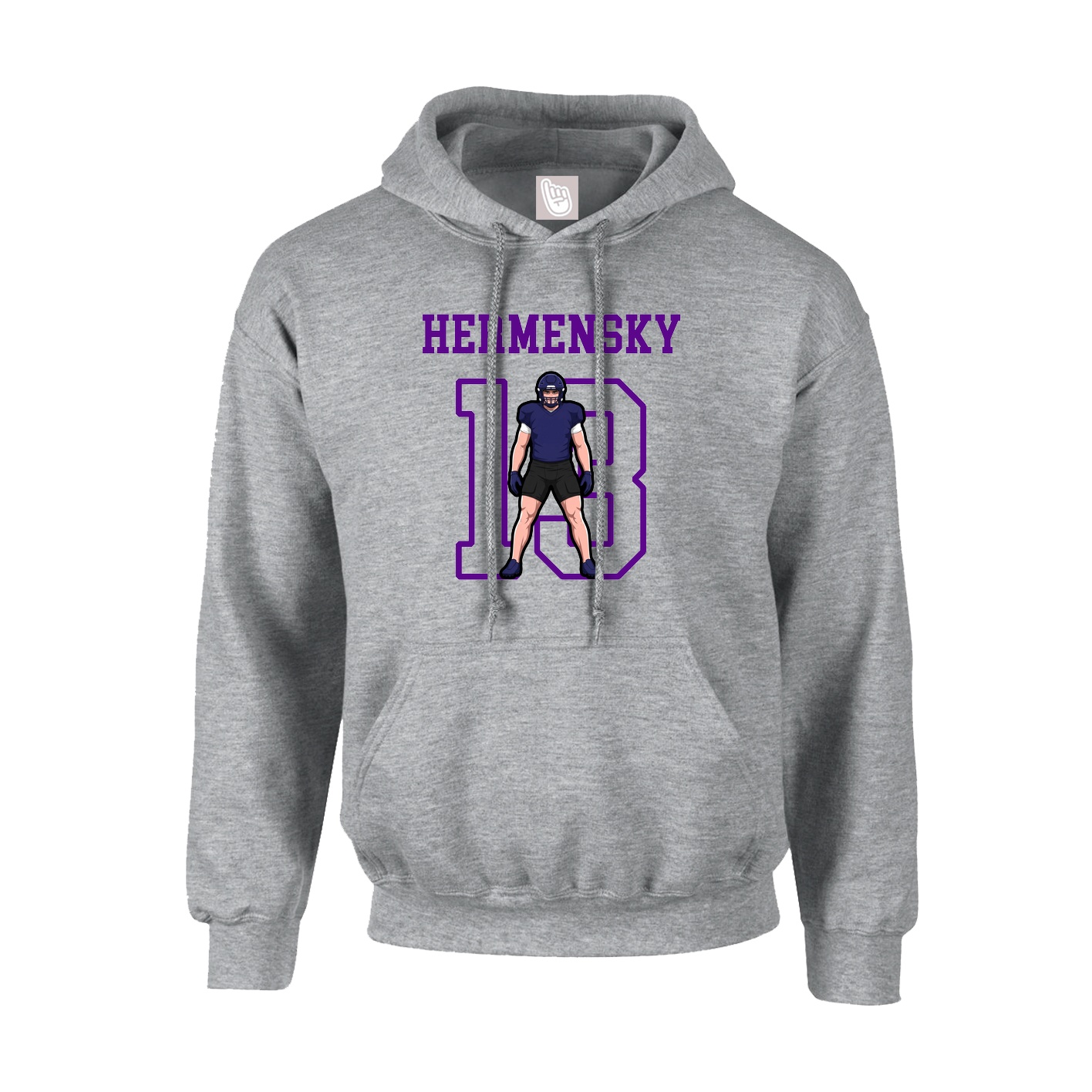 Hoodie — Shirsey in Grey