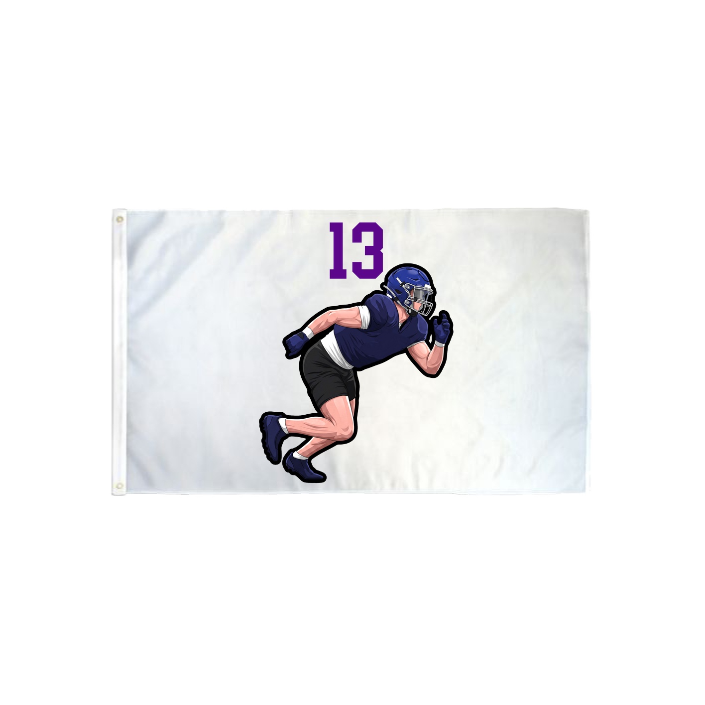 3x5 Flag — Number Top in Classic