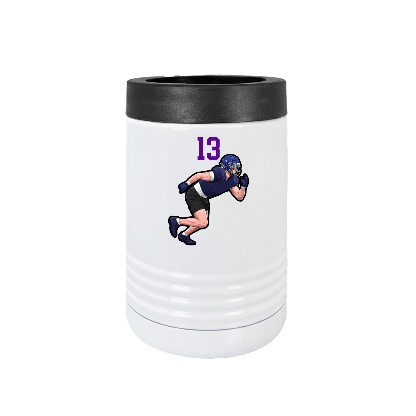 Beverage Holder — Number Top in White