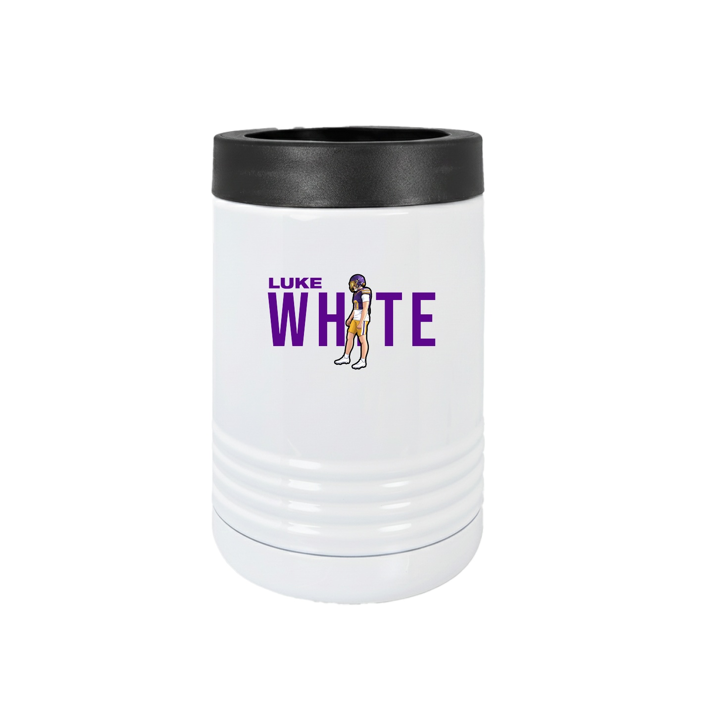 Beverage Holder — Player Name in White