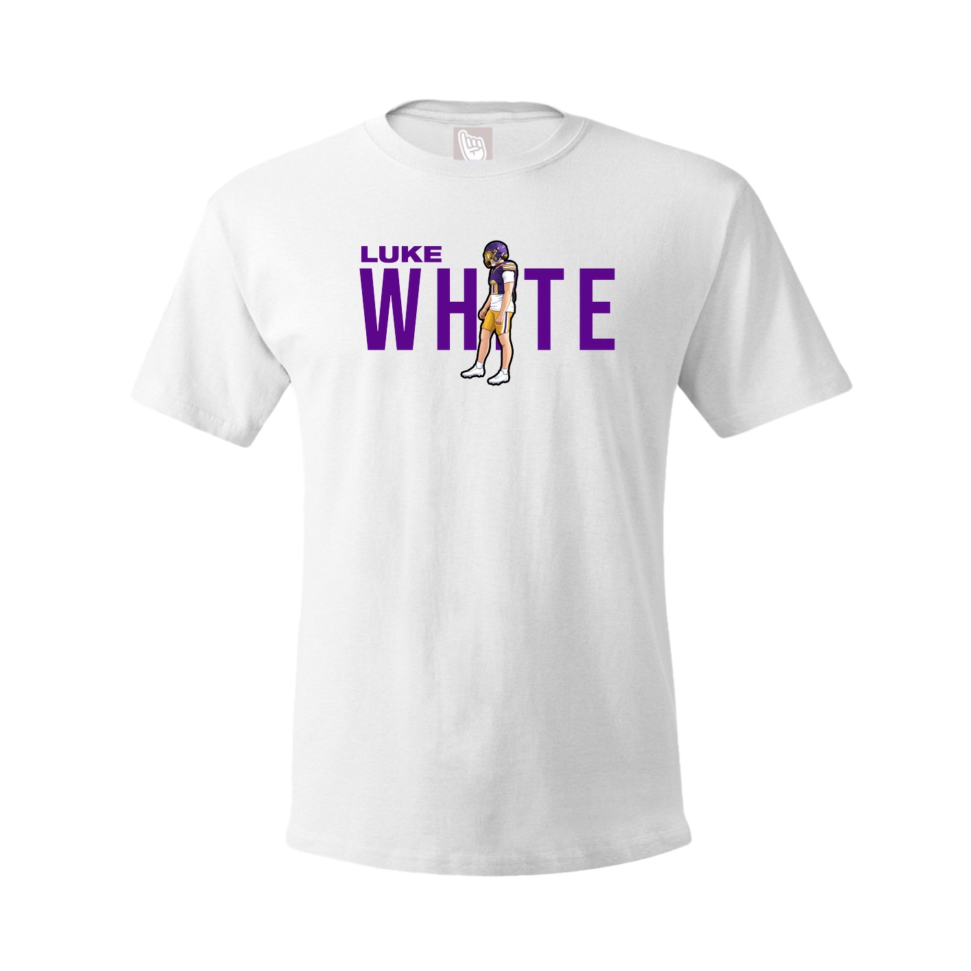 Tee — Player Name in White