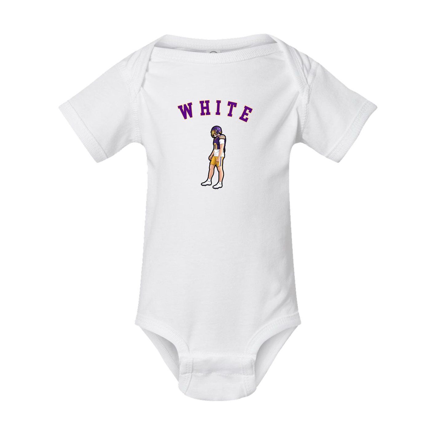Baby Onesie — Shirsey Arch in White