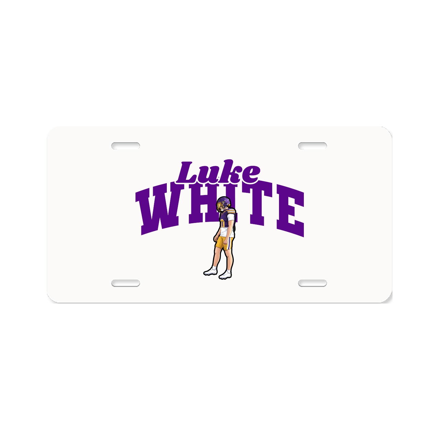 License Plate — Signature Arch in Classic