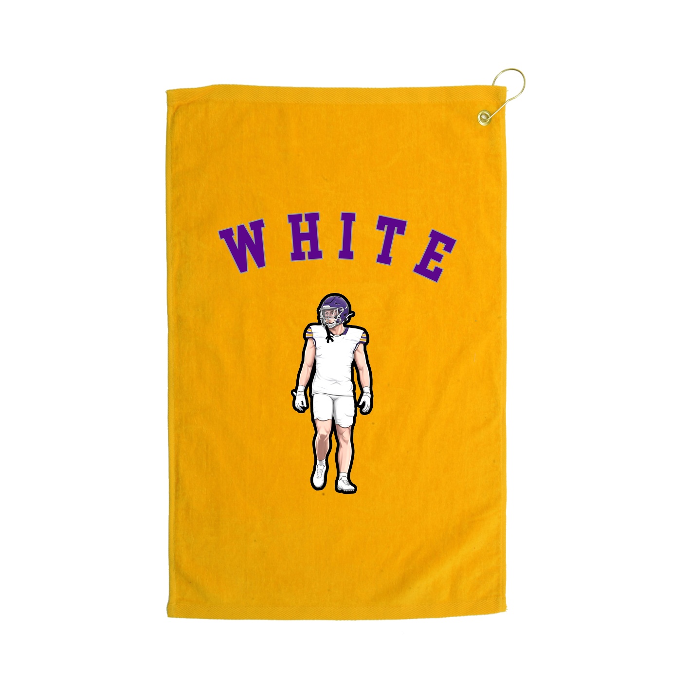 Golf Towel — Shirsey Arch in Gold