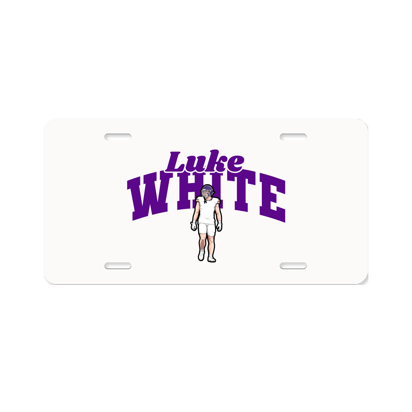 License Plate — Signature Arch in Classic