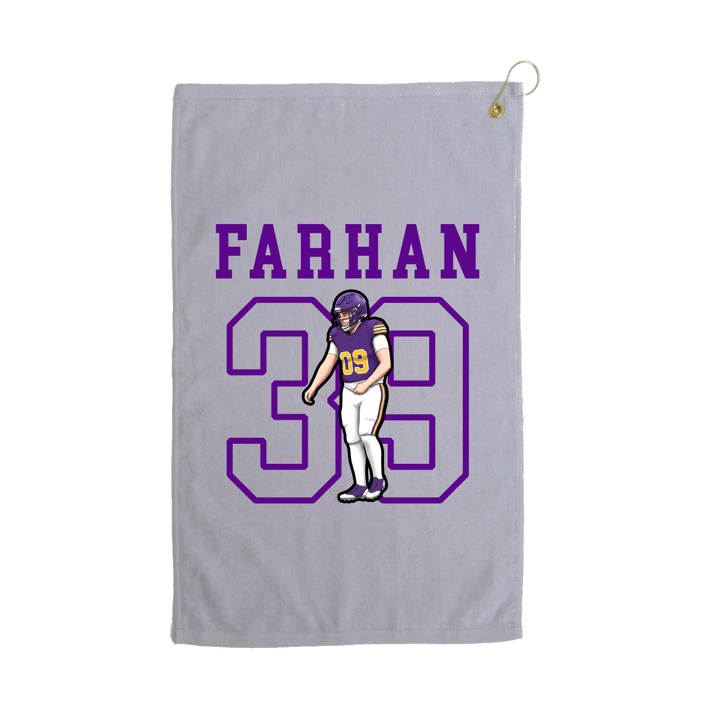 Golf Towel — Shirsey in Grey