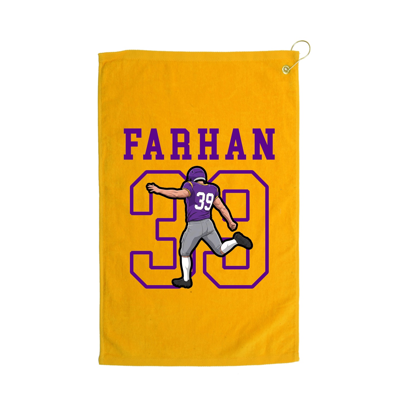 Golf Towel — Shirsey in Gold