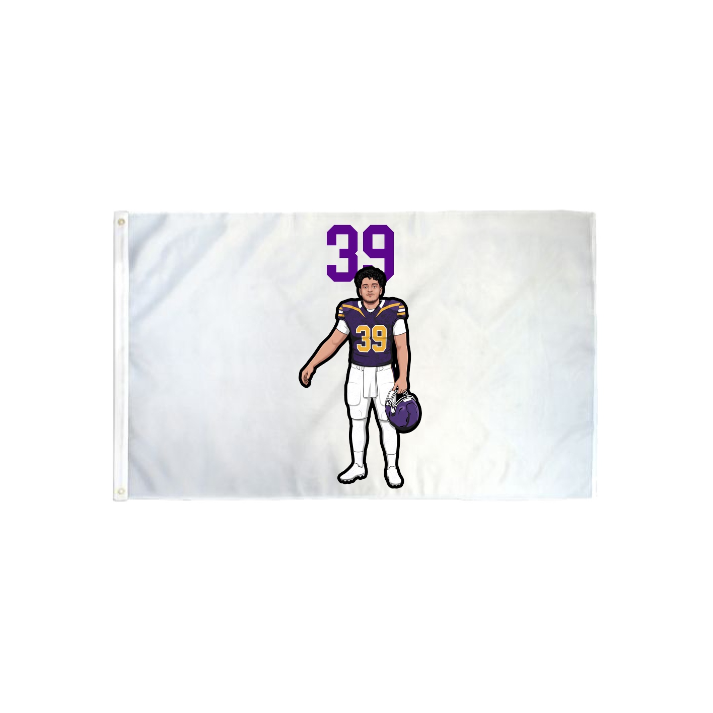 3x5 Flag — Number Top in Classic