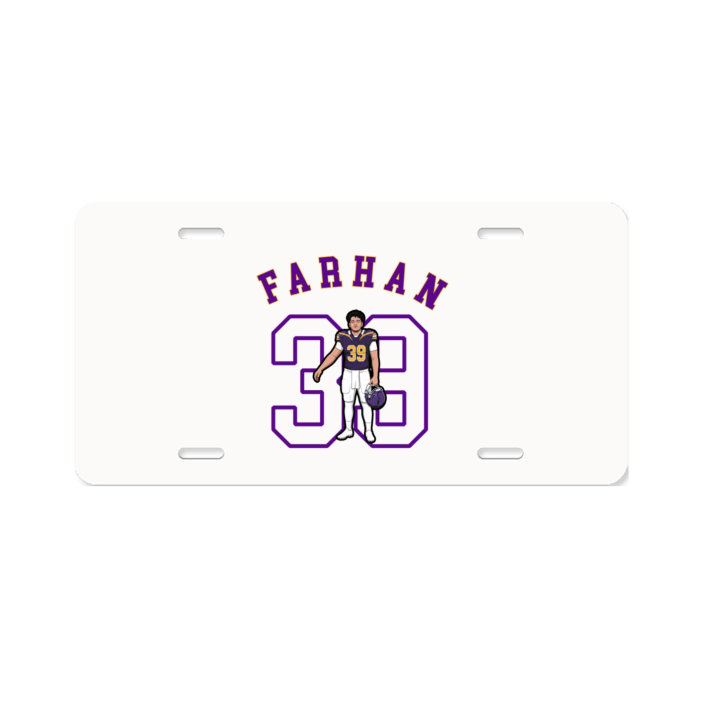License Plate — Shirsey Arch in Classic