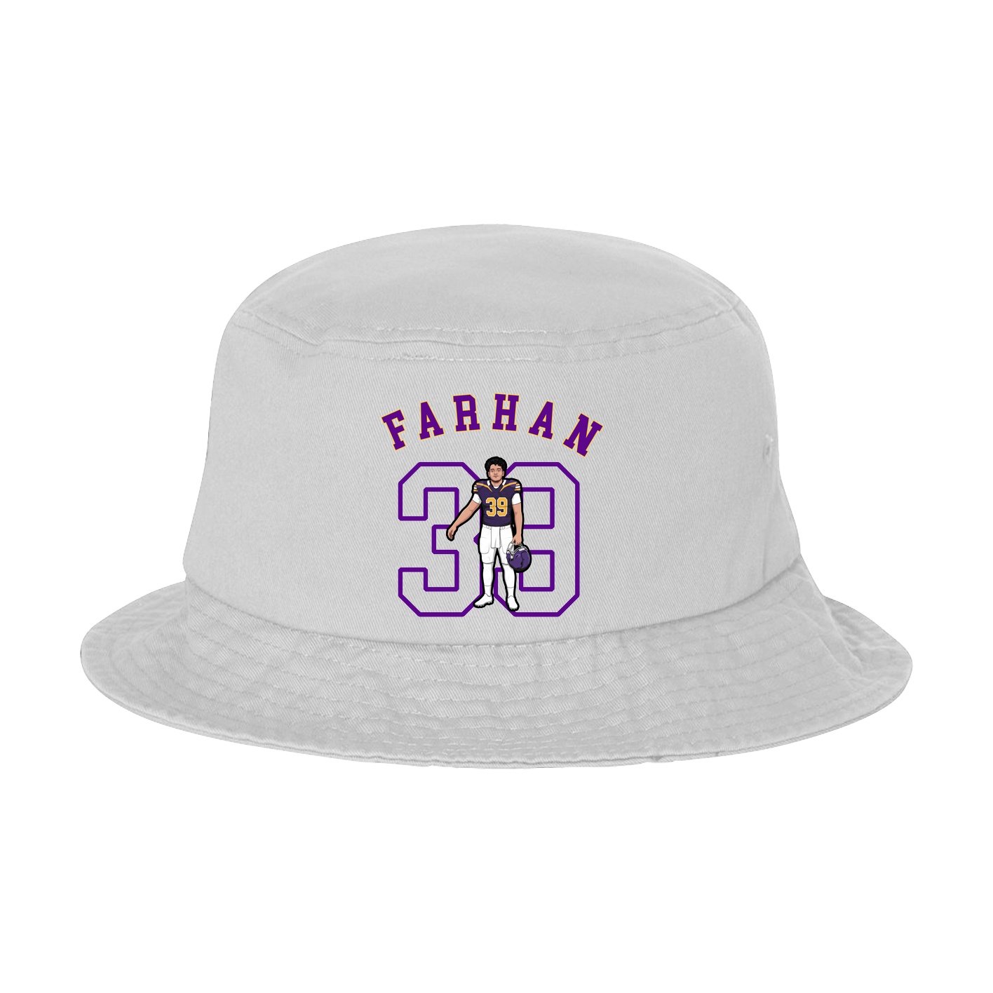 Bucket Cap — Shirsey Arch in White