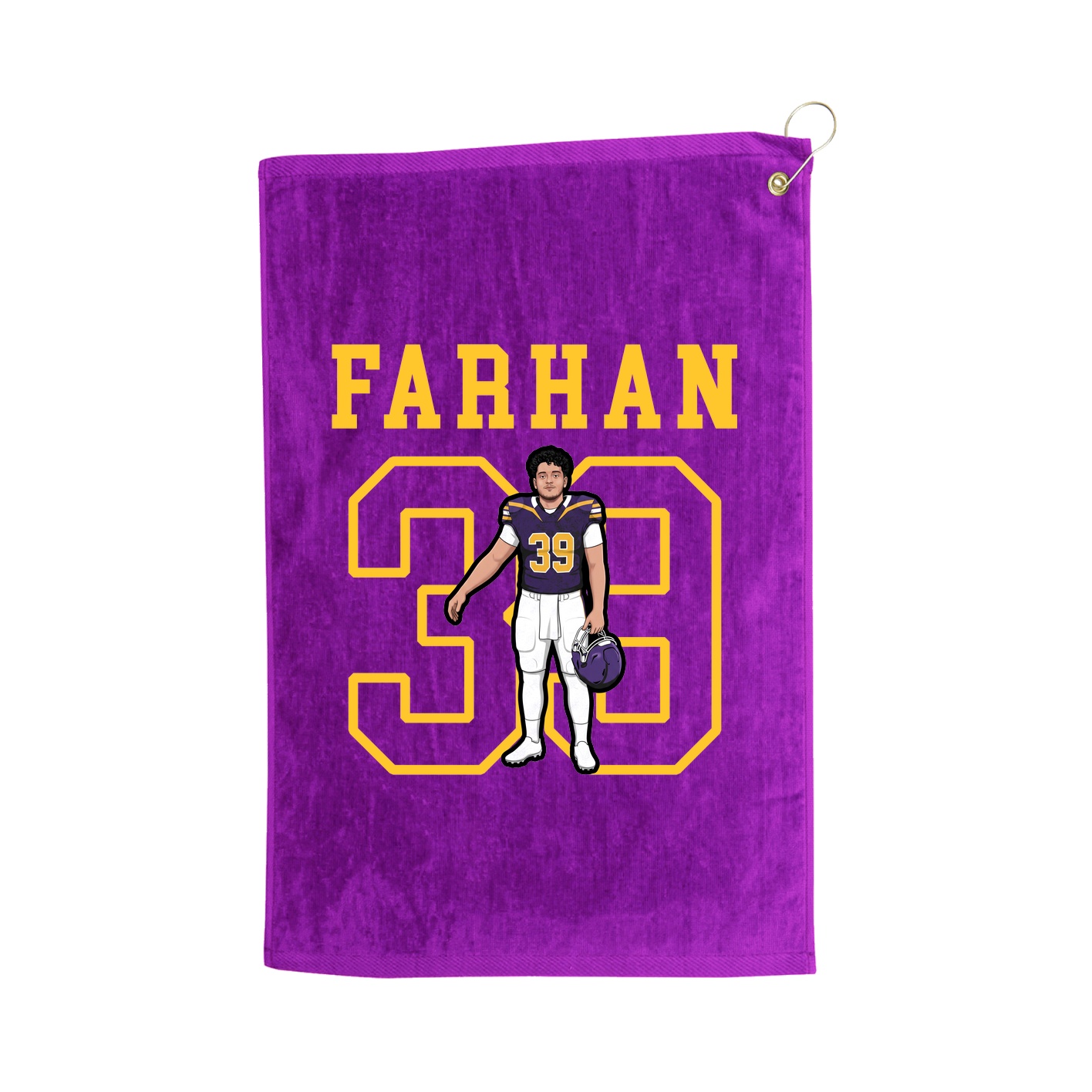 Golf Towel — Shirsey in Purple