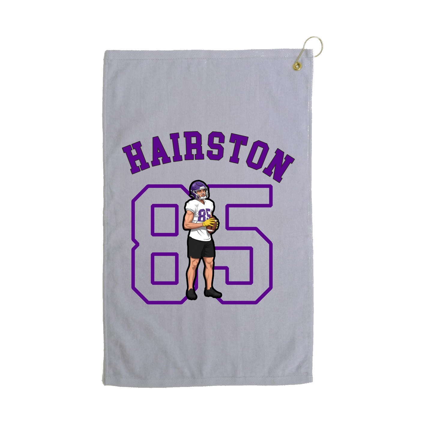 Golf Towel — Shirsey Arch in Grey