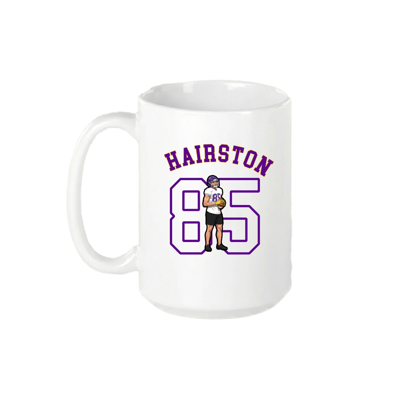 15oz Coffee Mug — Shirsey Arch in White