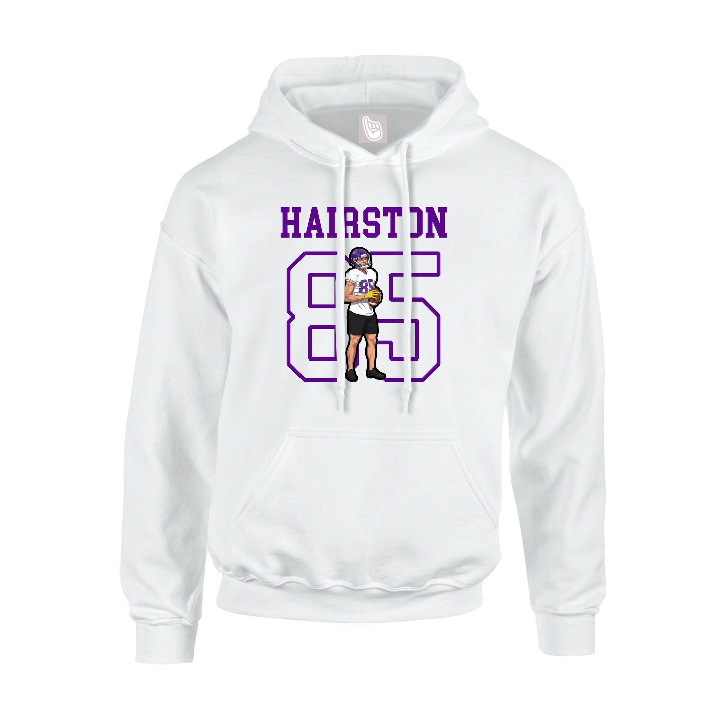 Youth Hoodie — Shirsey in White