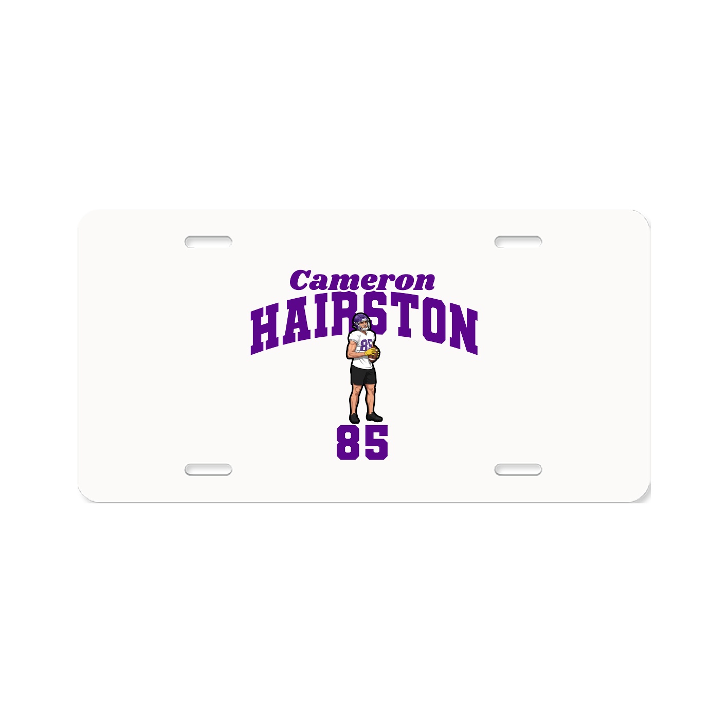 License Plate — Signature Arch in Classic