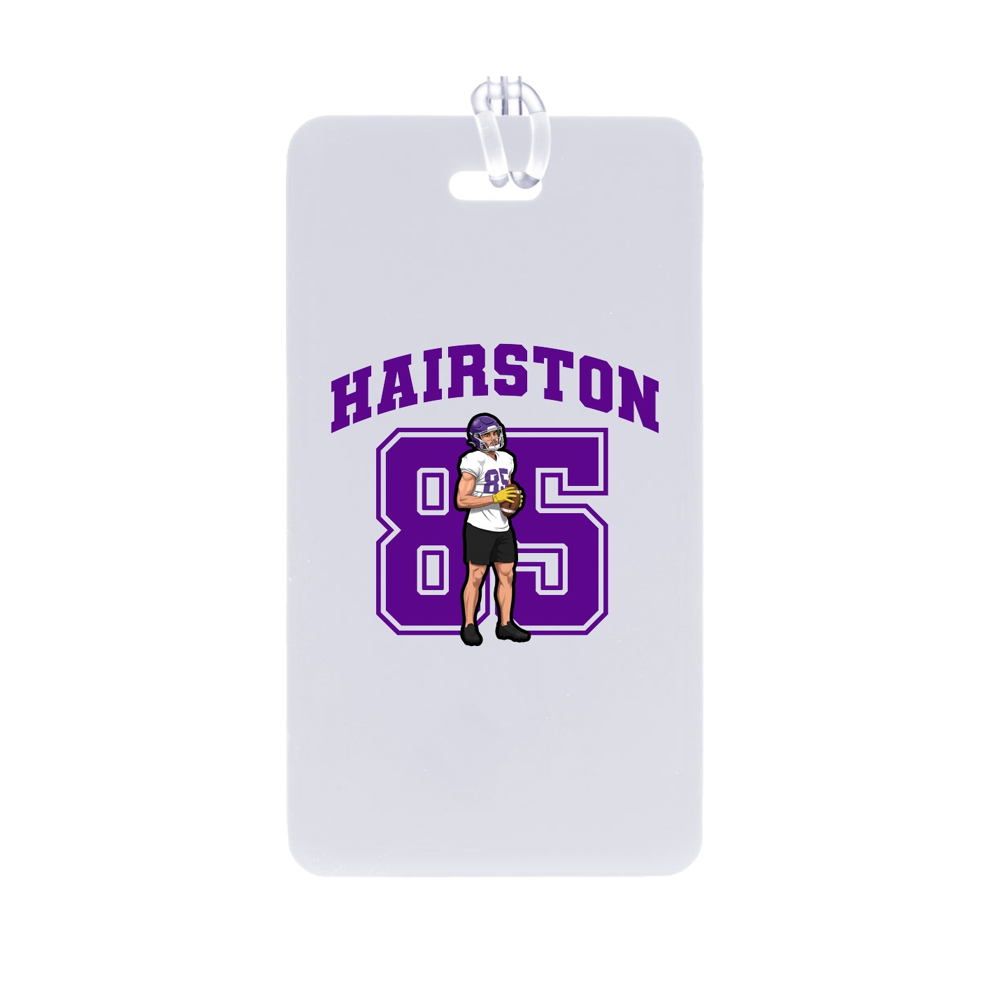 Bag Tag — Number in Classic