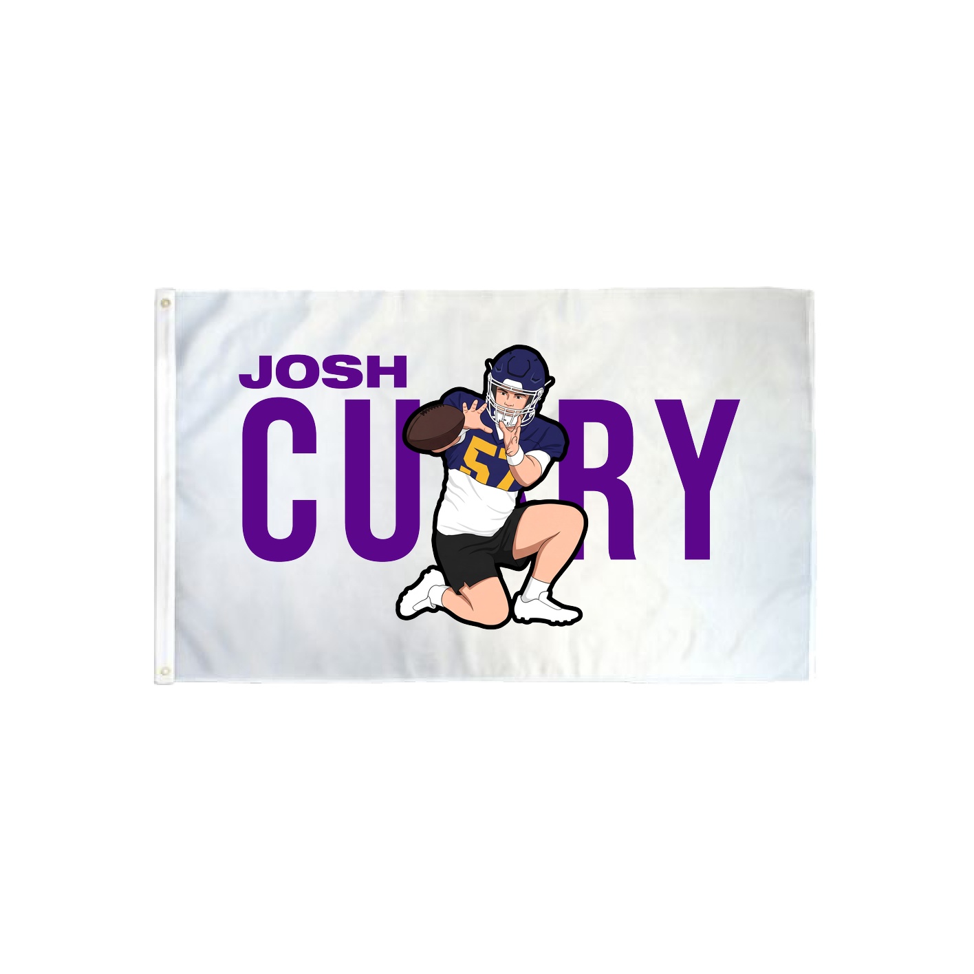 3x5 Flag — Player Name in Classic
