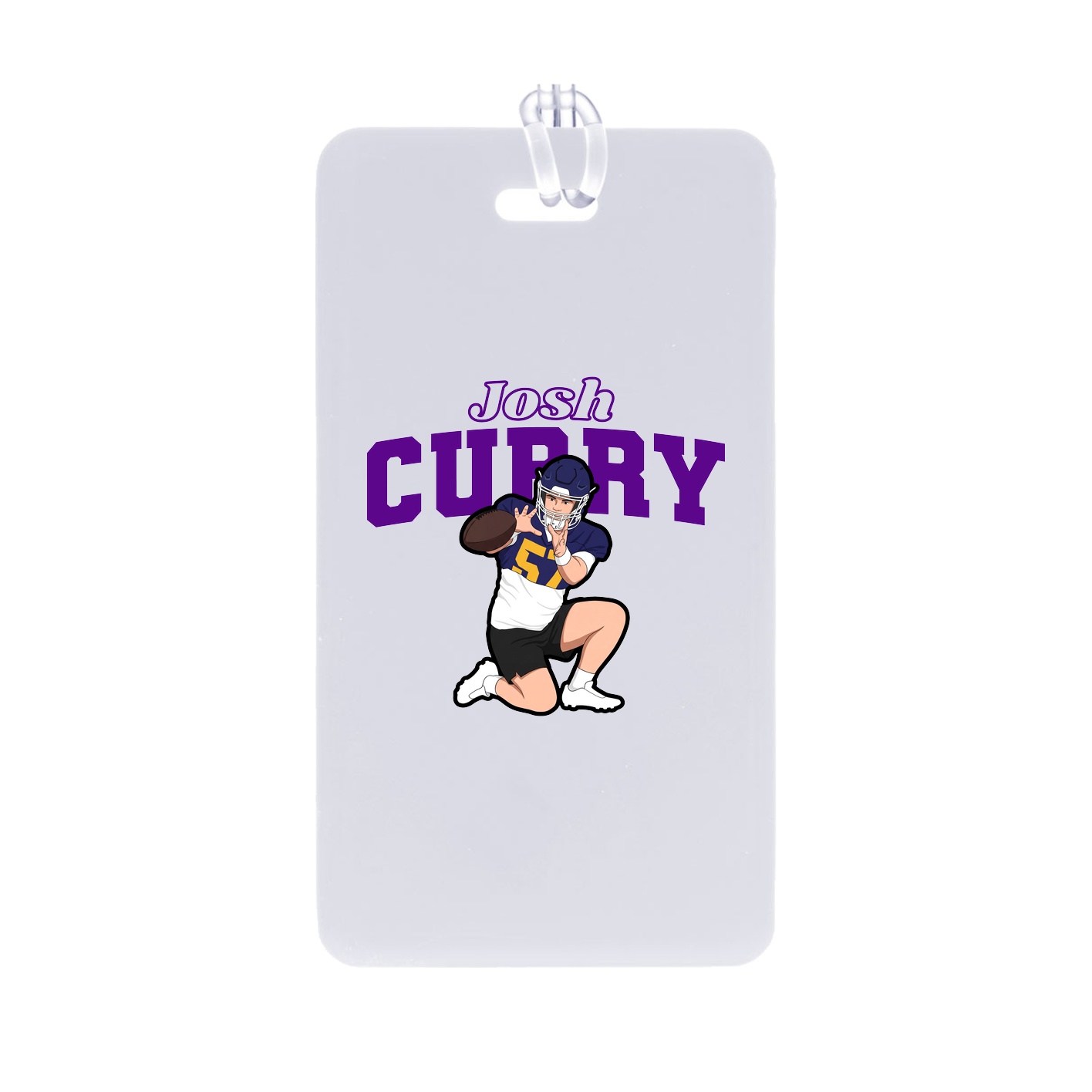 Bag Tag — Name Arch in Classic