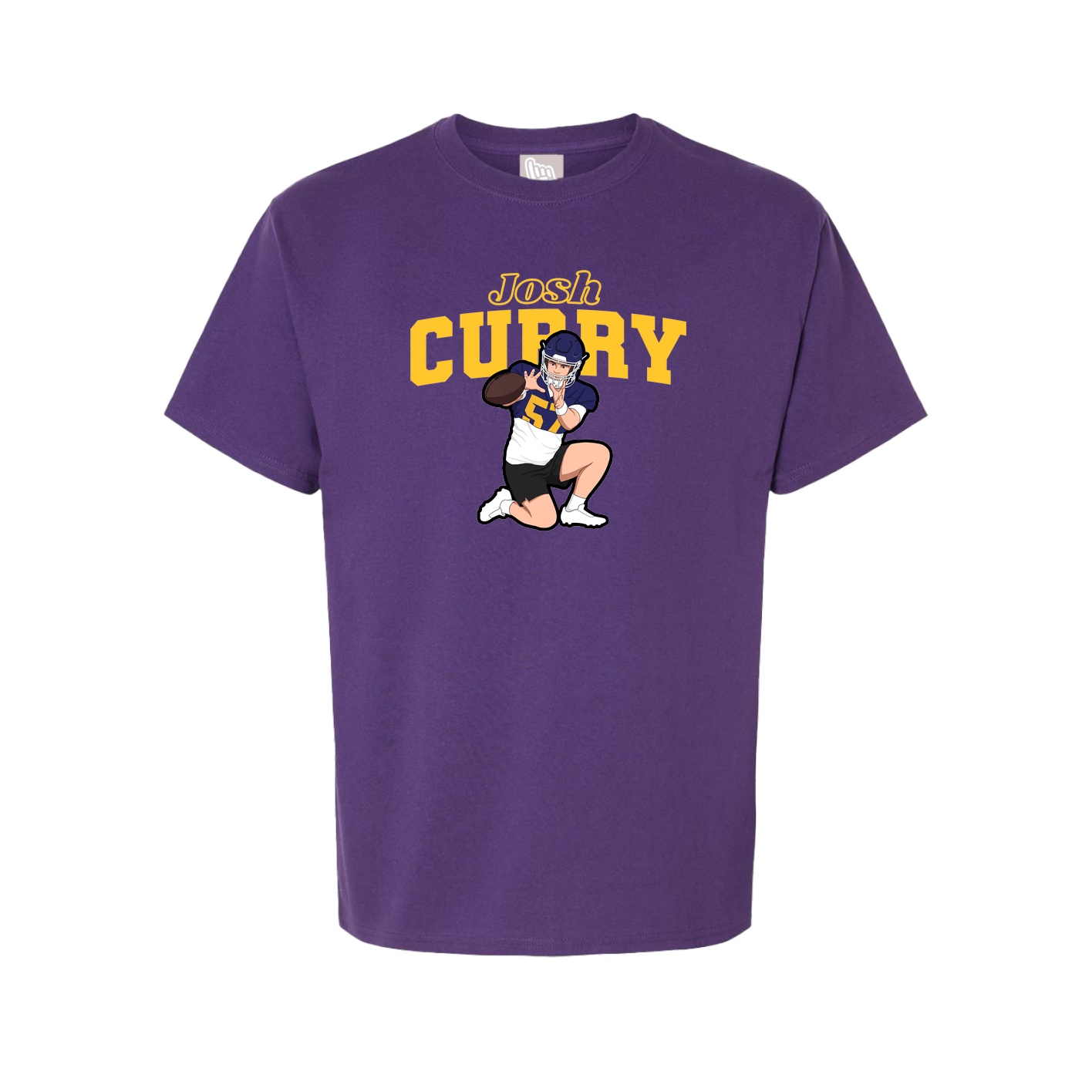 Tee — Name Arch in Purple