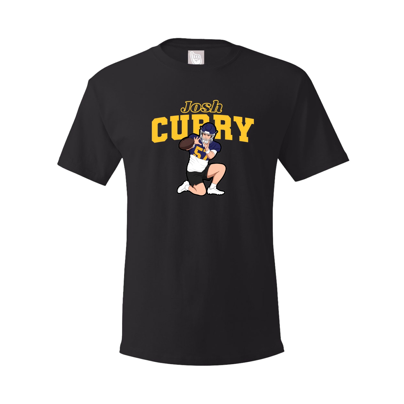 Youth Tee — Name Arch in Black