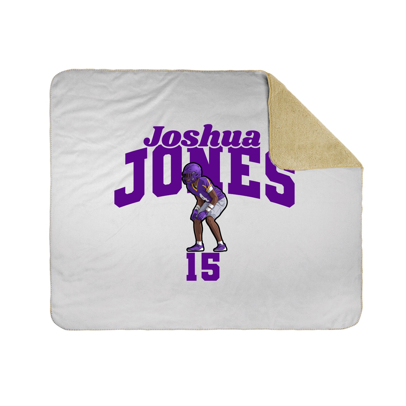 Throw Blanket — Signature Arch in White