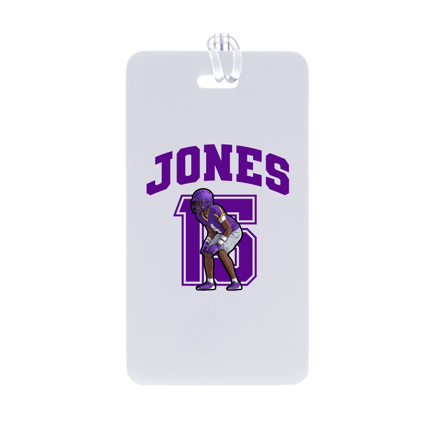 Bag Tag — Number in Classic